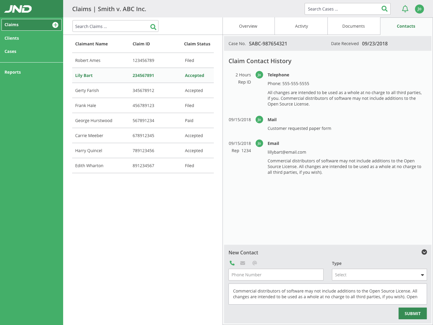 jnd high fidelity mockup